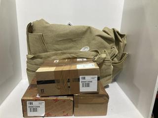 Lot 1125  
            Chesterfield SR44 - Parcel Delivery Only 

                
4 X ASSORTED ITEMS TO INCLUDE WOMANS AIRFORCE CAMO COSTUME (LOCATION: I4)