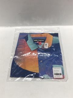 Lot 115  
            Chesterfield SR44 - Parcel Delivery Only 

                
DOUBLE RAINBOUU WET DREAM SS PRINTED SHIRT SIZE S - ORIGINAL RRP £300 (LOCATION: L6)