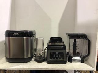 Lot 1160  
            Chesterfield SR44 - Parcel Delivery Only 

                
TEFAL SERIES B13-B BREAD MAKER- IN SILVER AND BLACK- ORIGINAL RPP £139 TO INCLUDE...