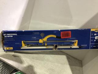 Lot 1164  
            Chesterfield SR44 - Parcel Delivery Only 

                
24" PROFESSIONAL TILE CUTTER- IN BLACK/SILVER/YELLOW (LOCATION: I5)