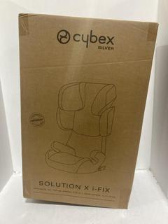 Lot 1176  
            Chesterfield SR44 - Parcel Delivery Only 

                
SOLUTION X I-FIX CAR SEAT IN COBBLESTONE GREY/DARK GREY (LOCATION: I6)