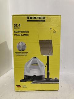 Lot 1200  
            Chesterfield SR44 - Parcel Delivery Only 

                
KARCHER SC 4 DAMP STEAM CLEANER (LOCATION: I7)