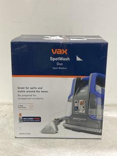 Lot 1221  
            Chesterfield SR44 - Parcel Delivery Only 

                
VAX SPOT WASH DUO WASHER (LOCATION: I8)