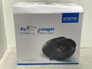 Lot 1251  
            Chesterfield SR44 - Parcel Delivery Only 

                
RENPHO SHIATSU FOOT MASSAGER - ORIGINAL RRP £114 (LOCATION: I8)