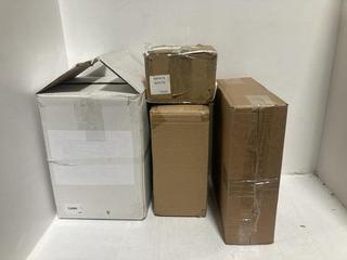 Lot 1275  
            Chesterfield SR44 - Parcel Delivery Only 

                
4 X ASSORTED ITEMS TO INCLUDE BARLEY TOUCH TABLE LAMP IN WHITE (LOCATION: H1)