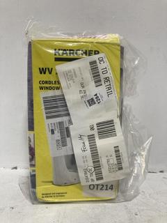 Lot 1284  
            Chesterfield SR44 - Parcel Delivery Only 

                
KARCHER CORDLESS WINDOW VACUUM (LOCATION: H1)