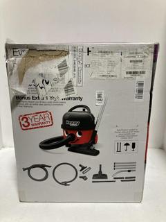 Lot 1342  
            Chesterfield SR44 - Parcel Delivery Only 

                
NUMATIC HENRY VACUUM CLEANER IN RED (LOCATION: H4)