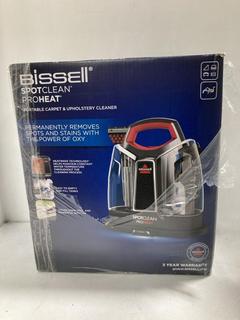 Lot 1347  
            Chesterfield SR44 - Parcel Delivery Only 

                
BISSELL SPOTCLEAN PROHEAT PORTABLE CAR AND UPHOLSTERY CLEANER ORIGINAL RRP- £129....