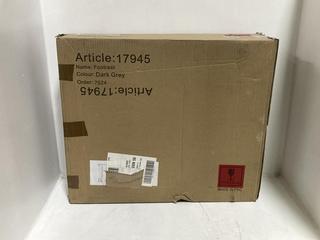 Lot 1366  
            Chesterfield SR44 - Parcel Delivery Only 

                
BELIANI GARDEN FOOTSTOOL ADIRONDACK DARK GREY - ARTICLE NO. 17945 - ORIGINAL RRP ...