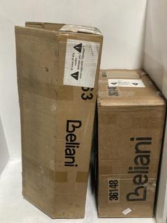 Lot 1370  
            Chesterfield SR44 - Parcel Delivery Only 

                
2X ASSORTED ITEMS TO INCLUDE BELIANI MIXER SHOWER SET WITH RAINSHOWER GURARA GOLD...