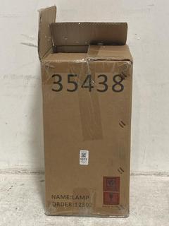 Lot 1377  
            Chesterfield SR44 - Parcel Delivery Only 

                
BELIANI BLACK RAILWAY STYLED LAMP (LOCATION: H5)