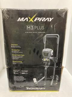 Lot 1429  
            Chesterfield SR44 - Parcel Delivery Only 

                
INOKRAFT MAXSPRAY M3 PLUS AIRLESS PAINT SPRAYER- COLOUR GREY- ORIGINAL RRP £799 (...