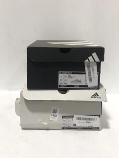 Lot 1436  
            Chesterfield SR44 - Parcel Delivery Only 

                
ADIDAS CLOUDFOAM TRAINERS IN BLACK UK SIZE 9 TO INCLUDE ADIDAS VL COURT 3.0 K TRA...