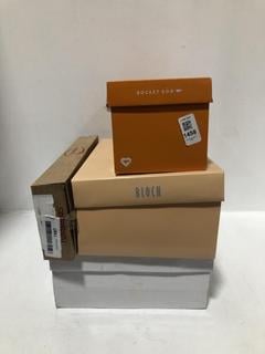 Lot 1458  
            Chesterfield SR44 - Parcel Delivery Only 

                
4 X ASSORTED ADULTS SHOES TO INCLUDE HAVAIANAS TOE-POST FLIP FLOPS IN GREY UK SIZ...