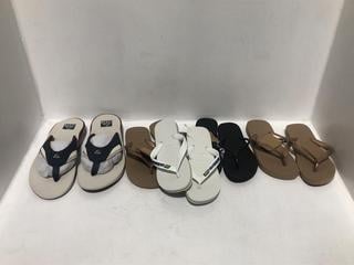 Lot 1469  
            Chesterfield SR44 - Parcel Delivery Only 

                
QTY OF ASSORTED WOMEN'S SHOES TO INCLUDE HAVAIANAS TOE-POST FLIP FLOPS IN PINK UK...