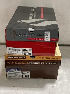 Lot 1492  
            Chesterfield SR44 - Parcel Delivery Only 

                
SKECHERS AIR-COOLED MEMORY FOAM TRAINERS IN BLACK UK SIZE 7 TO INCLUDE SKETCHERS ...