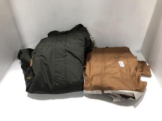 Lot 1499  
            Chesterfield SR44 - Parcel Delivery Only 

                
COLUMBIA WOMENS INNER LIMITS ZIP COAT IN MULTICOLOUR UK SIZE MEDIUM TO INCLUDE TR...