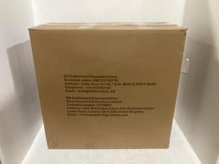 Lot 1555  
            Chesterfield SR44 - Parcel Delivery Only 

                
OFFICE CHAIR ERGONOMIC DESIGN- COLOUR- BLACK/BLUE/GREY (LOCATION: G3)