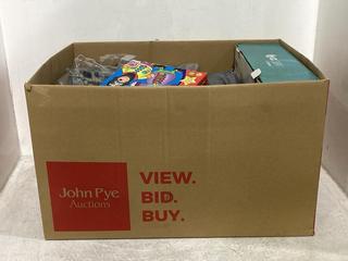 Lot 1575  
            Chesterfield SR44 - Parcel Delivery Only 

                
ASSORTED ITEMS TO INCLUDE- ORCHARD TOYS- YO HO HO EXCITING MEMORY GAME FOR CHILDR...
