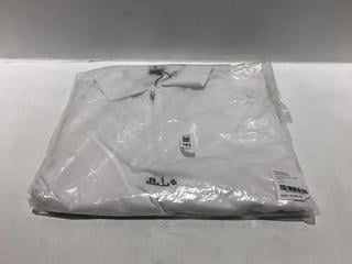 Lot 163  
            Chesterfield SR44 - Parcel Delivery Only 

                
RANDOM IDENTITIES OVERSIZED CUT POLO IN WHITE SIZE L - ORIGINAL RRP £205 (LOCATIO...