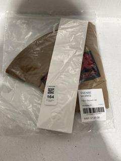 Lot 164  
            Chesterfield SR44 - Parcel Delivery Only 

                
SSENSE WORKS PATCH BUCKET HAT IN BROWN SIZE S - ORIGINAL RRP £125 (LOCATION: L7)