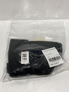 Lot 166  
            Chesterfield SR44 - Parcel Delivery Only 

                
STUDIO NICHOLSON TINI BEANIE BLACK ONE SIZE - ORIGINAL RRP £180 (LOCATION: L7)