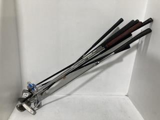 Lot 1681  
            Chesterfield SR44 - Parcel Delivery Only 

                
9 X ASSORTED CHILDRENS GOLF CLUBS TO INCLUDE ODYSSEY WHITE HOT PUTTER (LOCATION: G6)