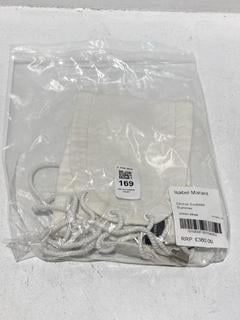 Lot 169  
            Chesterfield SR44 - Parcel Delivery Only 

                
ISABEL MARANT ZEONOR ENDLESS SUMMER TOP IN WHITE SIZE 36 - ORIGINAL RRP £380 (LOC...