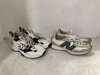 Lot 1718  
            Chesterfield SR44 - Parcel Delivery Only 

                
2 X FOOTWEAR TO INCLUDE BLACK/WHITE NEW BALANCE 608 TRAINERS UK SIZE (LOCATION: G7)