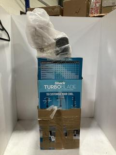 Lot 1739  
            Chesterfield SR44 - Parcel Delivery Only 

                
SHARK TURBOBLAZE MULTI DIRECTIONAL COOLING FAN ORIGINAL RRP £249 (LOCATION: G8)