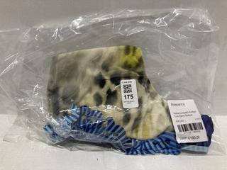 Lot 175  
            Chesterfield SR44 - Parcel Delivery Only 

                
ROSEANNA YELLOW LEOPARD RUFFLED TRIM BIKINI BOTTOM SIZE 36 - ORIGINAL RRP £195 (L...