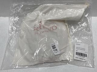 Lot 176  
            Chesterfield SR44 - Parcel Delivery Only 

                
ICHIYO SSENSE EXCLUSIVE ANGEL LINGERIE SET IN MINT SIZE M - ORIGINAL RRP £366 (LO...