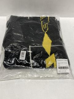 Lot 193  
            Chesterfield SR44 - Parcel Delivery Only 

                
POLYTHENE OPTICS SHORT LENGTH POLYESTER SCARF IN BLACK - ORIGINAL RRP £115 (LOCAT...