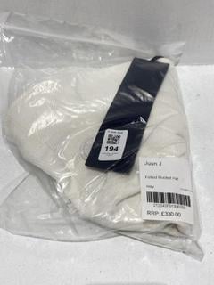 Lot 194  
            Chesterfield SR44 - Parcel Delivery Only 

                
JUUN J FELTED BUCKET HAT IN IVORY - ORIGINAL RRP £330 (LOCATION: L7)