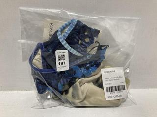 Lot 197  
            Chesterfield SR44 - Parcel Delivery Only 

                
ROSEANNA YELLOW LEOPARD RUFFLED TRIM BIKINI BOTTOM SIZE 36 - ORIGINAL RRP £195 (L...