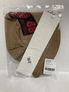 Lot 206  
            Chesterfield SR44 - Parcel Delivery Only 

                
SSENSE WORKS PATCH BUCKET HAT IN BROWN SIZE S - ORIGINAL RRP £125 (LOCATION: L7)