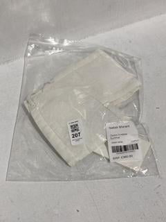 Lot 207  
            Chesterfield SR44 - Parcel Delivery Only 

                
ISABEL MARANT ZEONOR ENDLESS SUMMER TOP IN WHITE SIZE 34 - ORIGINAL RRP £380 (LOC...