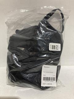 Lot 212  
            Chesterfield SR44 - Parcel Delivery Only 

                
MARKOO THE QUILTED BUSTIER IN BLACK SIZE M - ORIGINAL RRP £380 (LOCATION: L7)