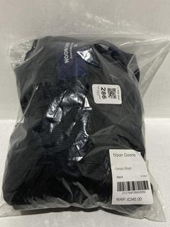 Lot 286  
            Chesterfield SR44 - Parcel Delivery Only 

                
NOON GOONS GONZO SHORT IN BLACK SIZE XS - ORIGINAL RRP £245 (LOCATION: L8)