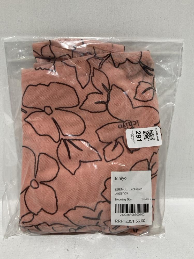 Lot 291  
            Chesterfield SR44 - Parcel Delivery Only 

                
ICHIYO SSENSE EXCLUSIVE LEGGINGS IN BLOOMING SKIN SIZE L - ORIGINAL RRP £351 (LOC...