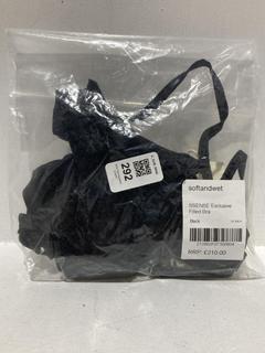 Lot 292  
            Chesterfield SR44 - Parcel Delivery Only 

                
SOFT AND WET SSENSE EXCLUSIVE FILLED BRA IN BLACK SIZE M - ORIGINAL RRP £210 (LOC...