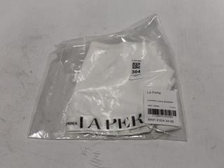 Lot 304  
            Chesterfield SR44 - Parcel Delivery Only 

                
LA PERLA COMFORT ZONE BRALETTE IN WHITE SIZE XS - ORIGINAL RRP £340 (LOCATION: L8)