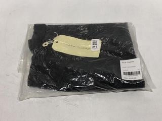 Lot 316  
            Chesterfield SR44 - Parcel Delivery Only 

                
RICK OWENS DUST LEGGINGS IN GREY SIZE XS - ORIGINAL RRP £530 (LOCATION: L8)