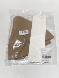 Lot 457  
            Chesterfield SR44 - Parcel Delivery Only 

                
SSENSE WORKS PATCH BUCKET HAT IN WORKWEAR BROWN ORIGINAL RRP- £125 (LOCATION: L10)