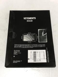 Lot 463  
            Chesterfield SR44 - Parcel Delivery Only 

                
VETEMENTS LOGO MONOGRAM TIGHTS IN NUDE SIZE XS ORIGINAL RRP- £315 (LOCATION: L10)