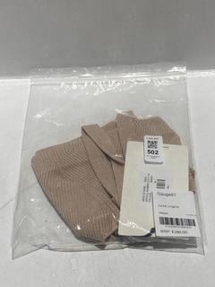 Lot 502  
            Chesterfield SR44 - Parcel Delivery Only 

                
GAUGE81 ZARZA LINGERIE IN NATURAL SIZE M ORIGINAL RRP- £280 (LOCATION: L11)