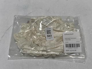 Lot 503  
            Chesterfield SR44 - Parcel Delivery Only 

                
SOFTANDWET SSENSE EXCLUSIVE FILLED BRA IN CREAM SIZE S ORIGINAL RRP- £210 (LOCATI...
