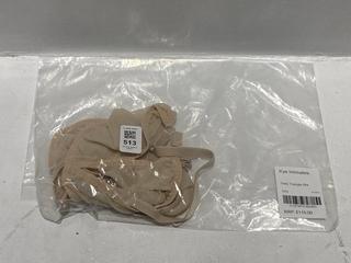 Lot 513  
            Chesterfield SR44 - Parcel Delivery Only 

                
KYE INTIMATES DAILY TRIANGLE BRA IN ECRU SIZE 1 ORIGINAL RRP- £115 (LOCATION: L11)