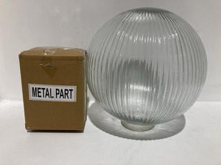 Lot 573  
            Chesterfield SR44 - Parcel Delivery Only 

                
NKUKU KONNIE BATHROOM CEILING LIGHT - CLEAR - ONE SIZE - ITEM NO. KL2601 - ORIGIN...