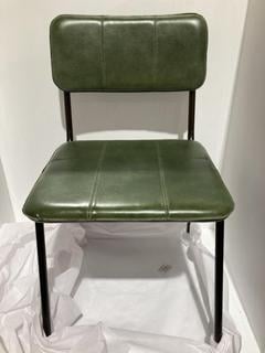 Lot 651  
            Chesterfield SR44 - Parcel Delivery Only 

                
NKUKU UKARI DINING CHAIR - RICH GREEN - ITEM NO. UC1201 - ORIGINAL RRP £240 (LOCA...